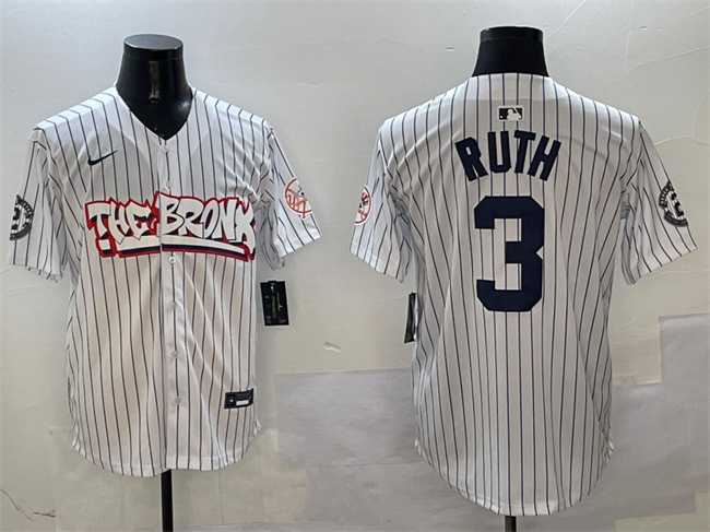 Men's New York Yankees #3 Babe Ruth White Bronx Graffiti Vapor Limited Stitched Jersey,We sell and wholesale Men's New York Yankees #3 Babe Ruth White Bronx Graffiti Vapor Limited Stitched Jersey on line form chian!